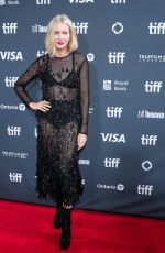 NAOMI WATTS at The Friend Premiere at TIFF in Toronto 09/10/2024