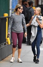 NAOMI WATTS Meets up with a Friend in New York 10/03/2024