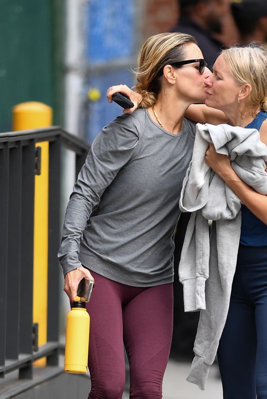 NAOMI WATTS Meets up with a Friend in New York 10/03/2024