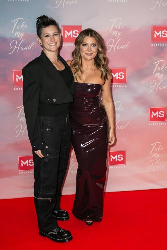 NATALIE BASSINGTWAIGHTE and PIP LOTH at Take My Hand Screening at Entertainment Quarter isn Sydney 08/20/2024
