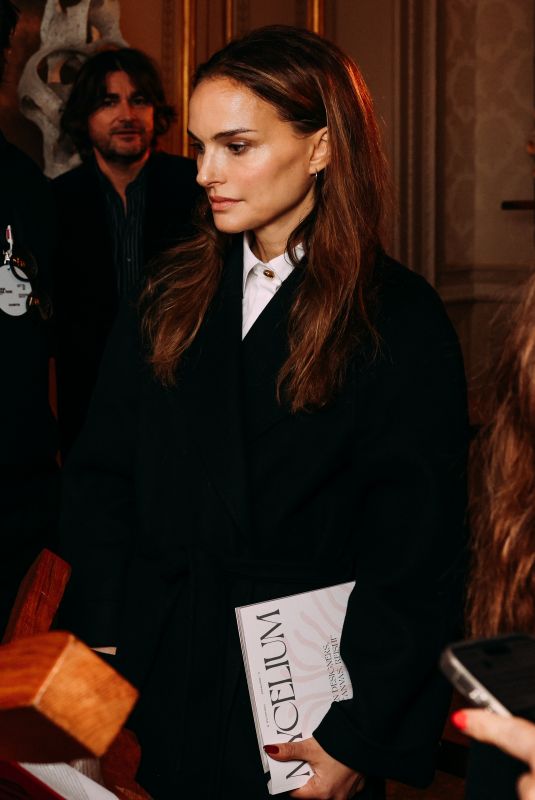 NATALIE PORTMAN at Design Miami.Paris 2024 Preview Day in Paris 10/15/2024