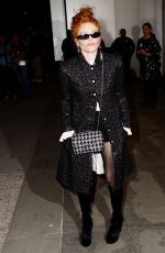 NATASHA LYONNE Arrives at Museum of Modern Art Film Benefit Presented By CHANEL in New York 10/23/2024