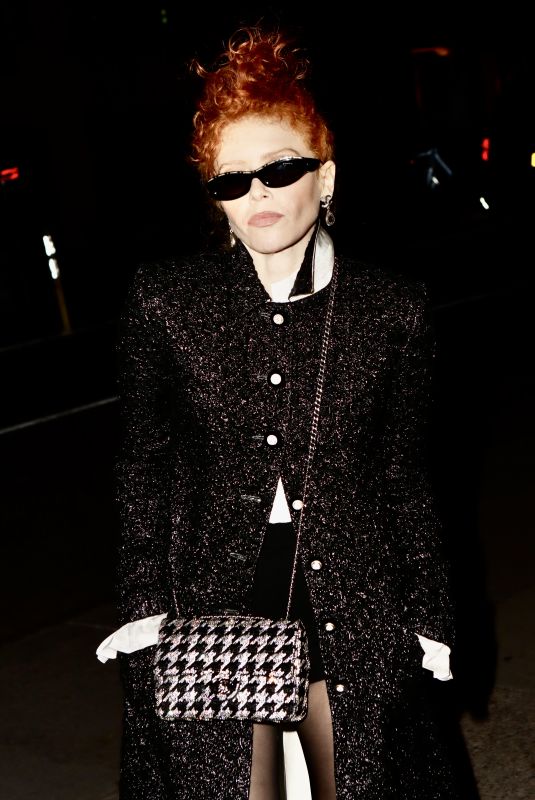 NATASHA LYONNE Arrives at Museum of Modern Art Film Benefit Presented By CHANEL in New York 10/23/2024