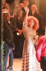 NATASHA LYONNE Leaves Annual Academy Museum Gala in Los Angeles 10/19/2024