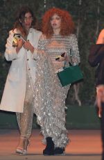NATASHA LYONNE Leaves Annual Academy Museum Gala in Los Angeles 10/19/2024