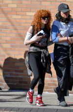 NATASHA LYONNE on the Set of Poker Face in New York City 10/21/2024