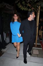 NIA VARDALOS Leaves Chez Mia After Dinner in West Hollywood 10/05/2024