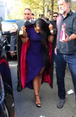 NICKI MINAJ Arrives at Vogue