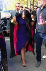 NICKI MINAJ Arrives at Vogue