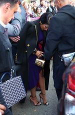 NICKI MINAJ Arrives at Vogue