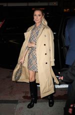 NICKY HILTON Arrives at Burberry Flagship Store Opening in New York 10/16/2024