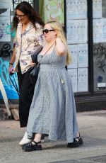 NICOLA COUGHLAN Out with a Friend in New York 10/08/2024