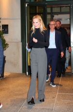 NICOLE KIDMAN Leaves Crosby Hotel in New Yotk 10/05/2024