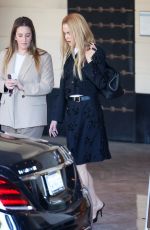 NICOLE KIDMAN Leaves Her Hotel in London 10/23/2024