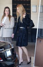 NICOLE KIDMAN Leaves Her Hotel in London 10/23/2024