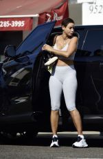 NICOLE MURPHY Arrives a Workout in Los Angeles 10/03/2024