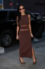 NICOLE SCHERZINGER Arrives at Good Morning America in New York 10/25/2024