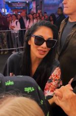NICOLE SCHERZINGER Meeting Fans Outside St. James Theatre in New York 10/03/2024