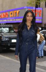 NICOLE SCHERZINGER Out Promotes Sunset Boulevard Musical in New York 10/29/2024