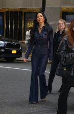 NICOLE SCHERZINGER Out Promotes Sunset Boulevard Musical in New York 10/29/2024