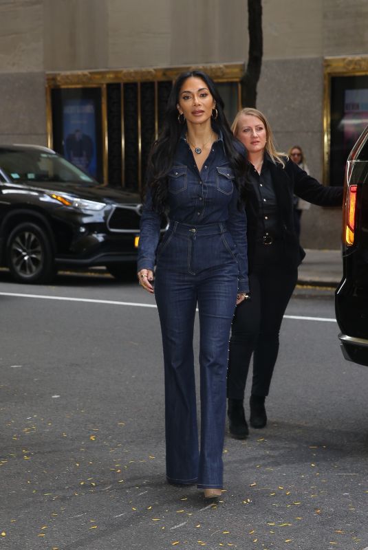 NICOLE SCHERZINGER Out Promotes Sunset Boulevard Musical in New York 10/29/2024