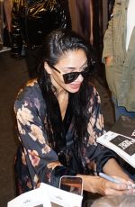 NICOLE SCHERZINGER Signing Autographs Outside St. James Theatre in New York 10/12/2024