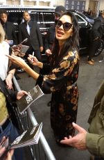 NICOLE SCHERZINGER Signing Autographs Outside St. James Theatre in New York 10/12/2024