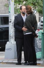 NIKITA GLASANOVIC and Enrique Olvera Out in New York 10/17/2024