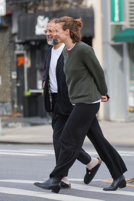 NIKITA GLASANOVIC and Enrique Olvera Out in New York 10/17/2024