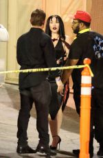 NOAH CYRUS Arrives at Orville Peck Concert in Hollywood 10/28/2024