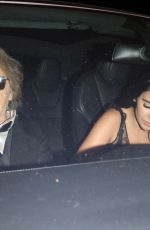 NOOR ALFALLAH and Al Pacino Leaves Chez Mia After Dinner in West Hollywood 10/05/2024