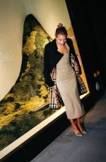 OLIVIA PONTON at Burberry 57th Street Store Reopening in New York 10/16/2024