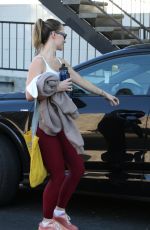 OLIVIA WILDE Leaves a Gym in Los Angeles 10/29/2024