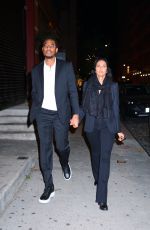 PADMA LAKSHMI and Terrance Hayes Leves Crosby Hotel in New York 10/06/2024
