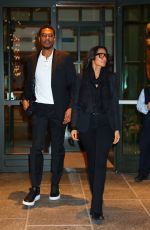 PADMA LAKSHMI and Terrance Hayes Leves Crosby Hotel in New York 10/06/2024