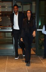 PADMA LAKSHMI and Terrance Hayes Leves Crosby Hotel in New York 10/06/2024