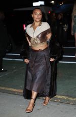 PALOMA ELSESSER Arrives at Victoria