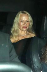 PAMELA ANDERSON Leaves 2024 Glamour Awards in London 10/01/2024