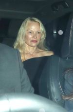PAMELA ANDERSON Leaves 2024 Glamour Awards in London 10/01/2024