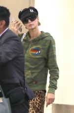 PARIS HILTON Arrives in Los Angeles 10/10/2024