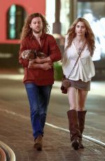 PARIS JACKSON and Justin Long Out at The Grove in Los Angeles 10/23/2024