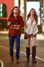 PARIS JACKSON and Justin Long Out at The Grove in Los Angeles 10/23/2024