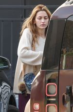 PARIS JACKSON Out for a Hair Appointment in Los Angeles 10/17/2024