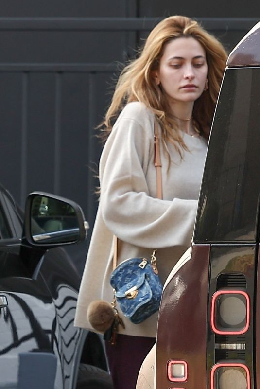 PARIS JACKSON Out for a Hair Appointment in Los Angeles 10/17/2024