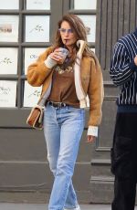 PENELOPE CRUZ Out with Rapper Residente in New York 10/30/2024