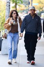 PENELOPE CRUZ Out with Rapper Residente in New York 10/30/2024