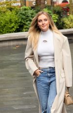 PERRIE EDWARDS Arrives at Capital Studios in London 09/30/2024