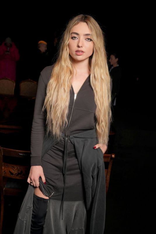 PEYTON LIST at Balenciaga S/S ’25 Fashion Show at Paris Fashion Week 09/30/2024