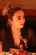 PEYTON LIST at ECCO Dinner with Chloe Sevigny and Natacha Ramsay-Levi in New York 10/10/2024