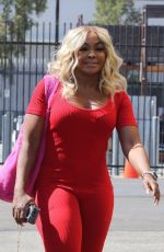 PHAEDRA PARKS All in Arrives at DWTS Dance Studio in Los Angeles 10/05/2024